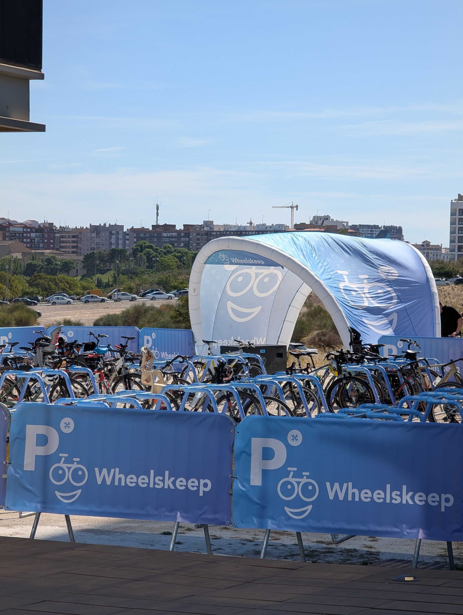 Come arrivare in bicicletta al PedalSpain di Etopia, Saragozza e dove parcheggiare la tua bici in sicurezza